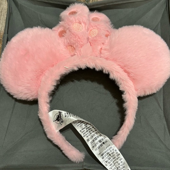 Pink furry Minnie ears - Picture 2 of 2
